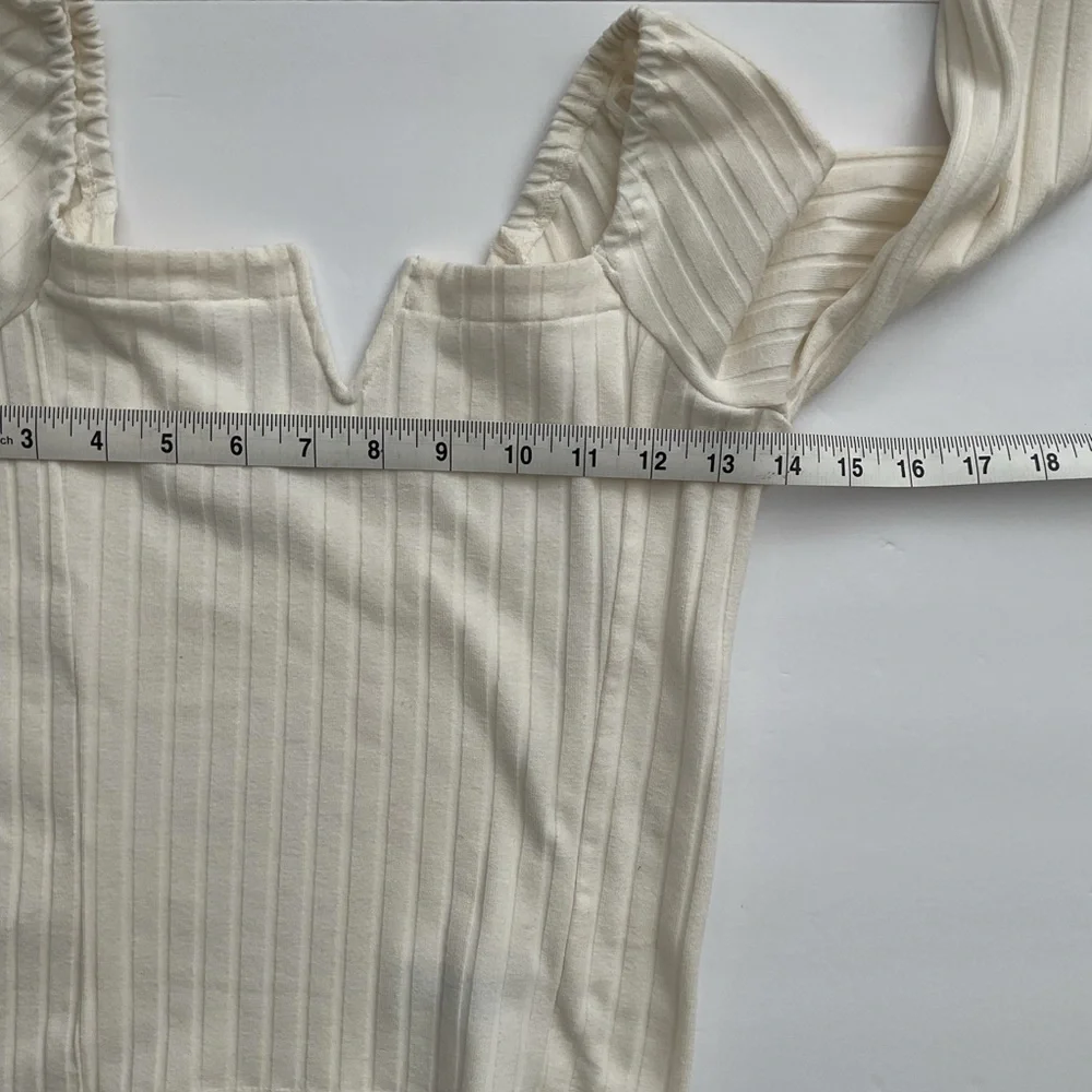 Free People Top Ribbed Long Sleeve Size XS